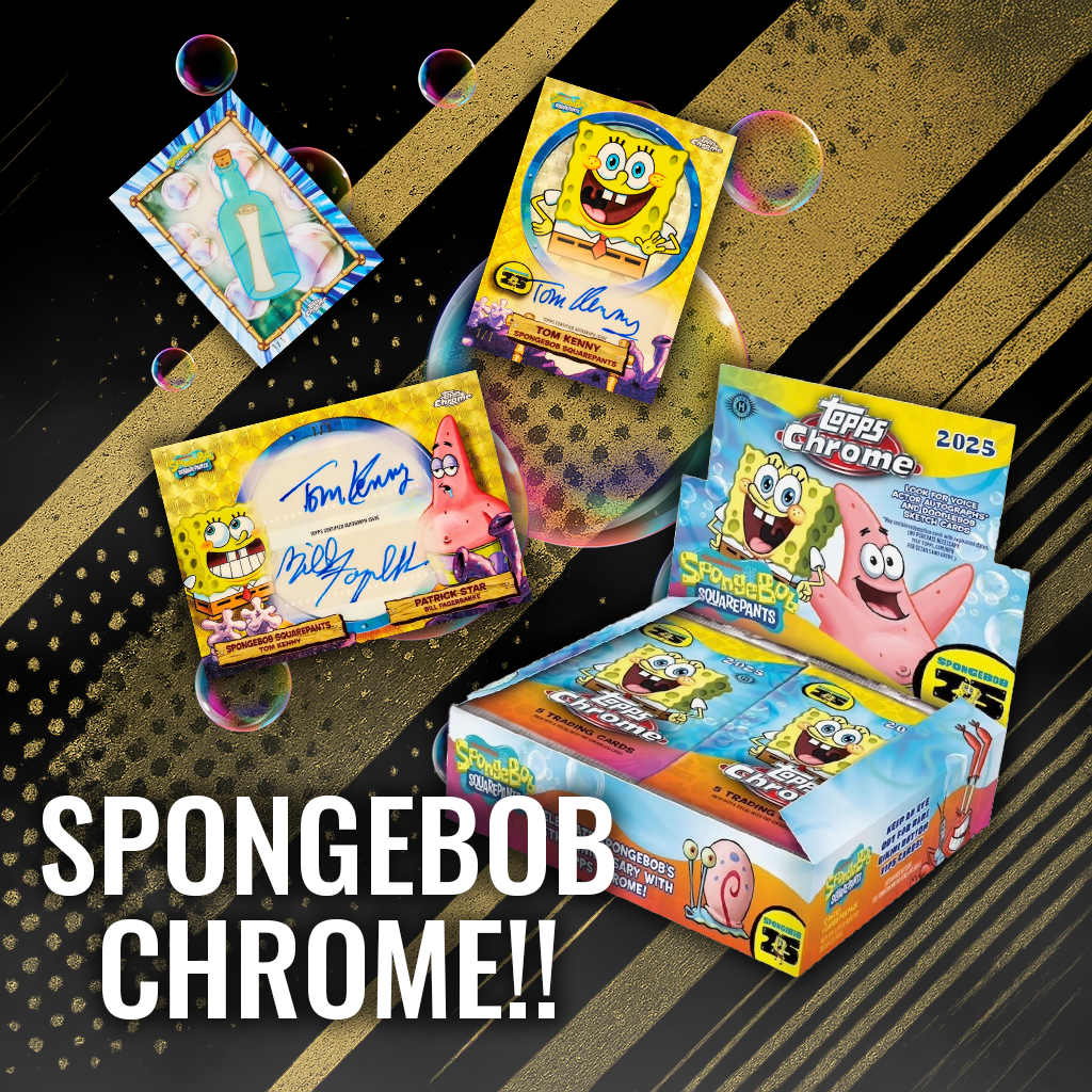 Dive Into 2025 Topps Chrome SpongeBob: Everything You Need to Know