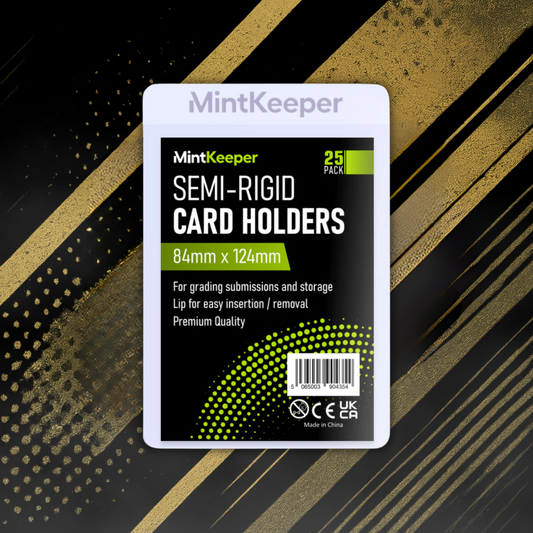 Semi Rigid Card Holders - (25 Packs)