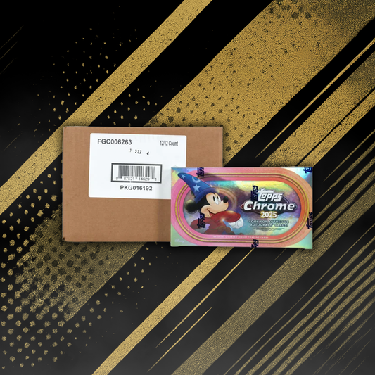 Topps Disney Chrome 2025 Sealed Hobby Case - 12 Box