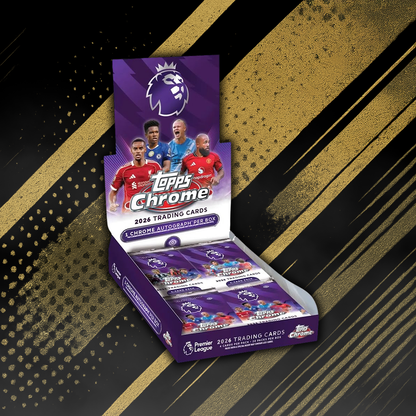 Topps Chrome Premier League 2026 – Sealed Hobby Case
