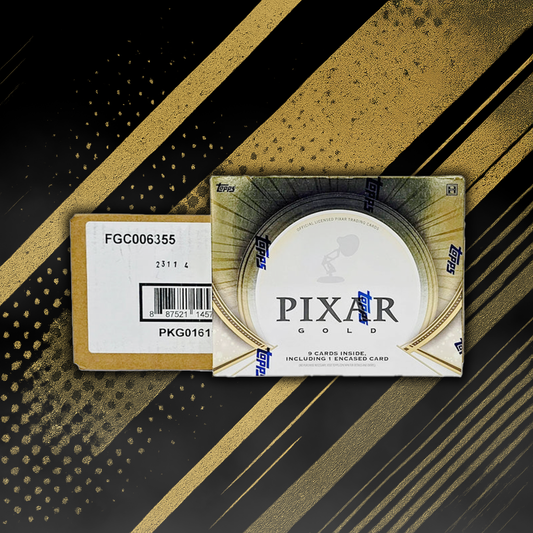 Topps Pixar Gold 2025 – Sealed Hobby Case (6 Boxes)