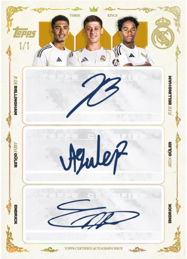 Topps Los Blancos Real Madrid 2025/26 – Premium Hobby Box