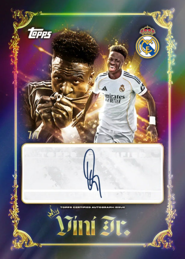 Topps Los Blancos Real Madrid 2025/26 – Premium Hobby Box