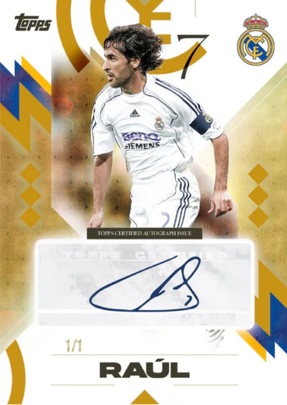 Topps Los Blancos Real Madrid 2025/26 – Premium Hobby Box