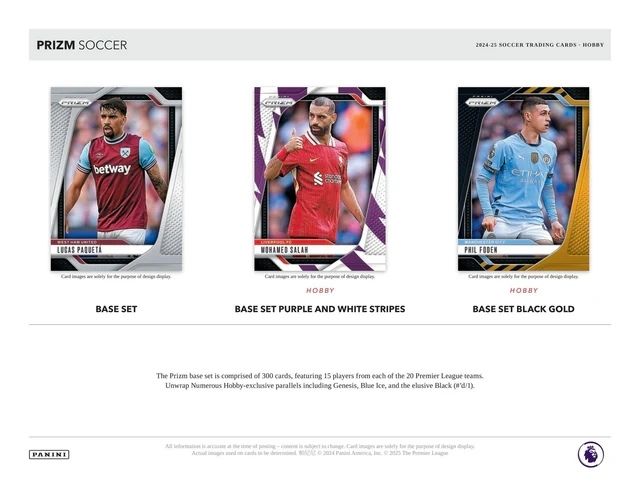Sealed Case Panini Prizm 2024/25 (12 Boxes) – Hobby